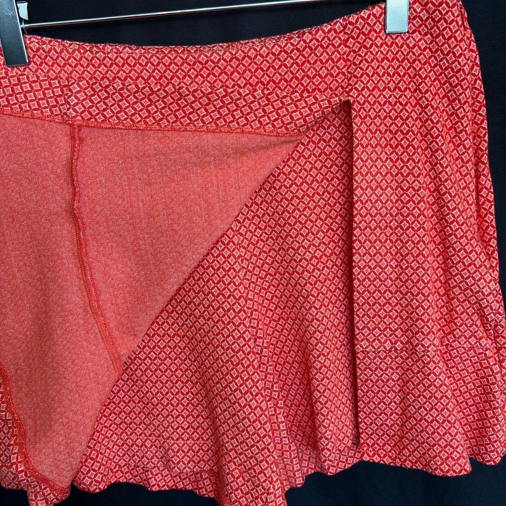 💃 Cabi Matchmaker Skort in orange, women’s size 4. Flirty Skirt-Short Combo - Picture 5 of 15